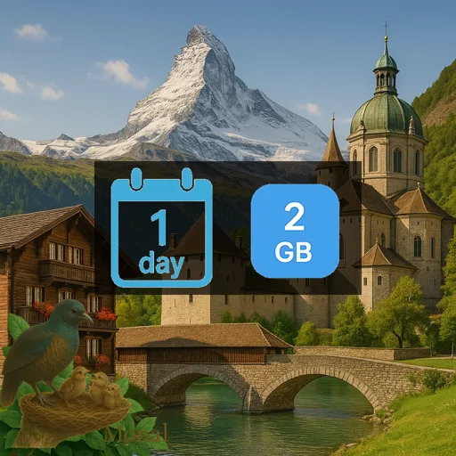 Switzerland 2GB/Day