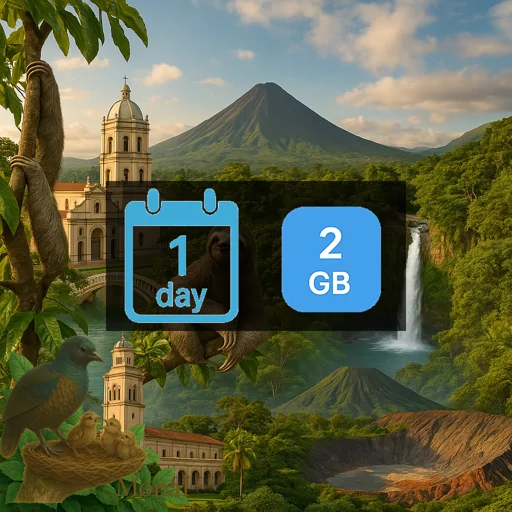Costa Rica 2GB/Day