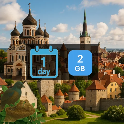 Estonia 2GB/Day FUP1Mbps Unlimited