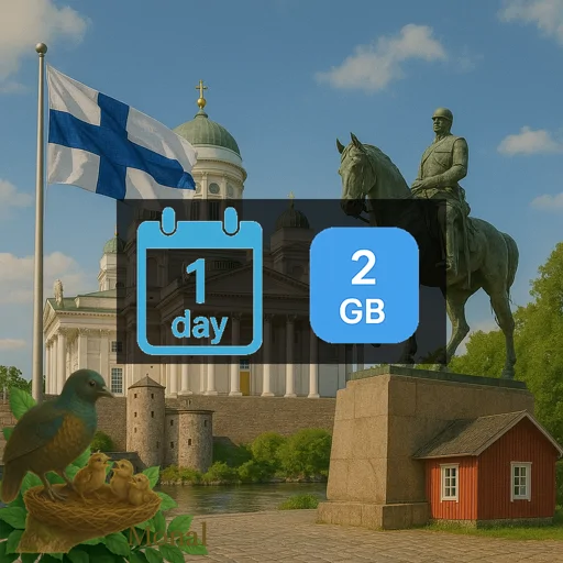 Finland 2GB/Day FUP1Mbps