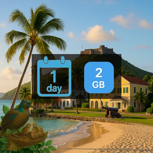 Cayman Islands 2GB/Day