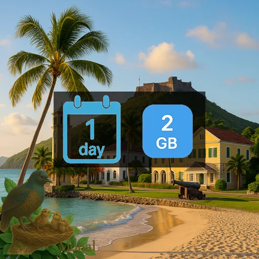 Cayman Islands 2GB/Day