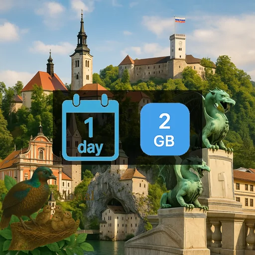 Slovenia 2GB/Day FUP1Mbps Unlimited