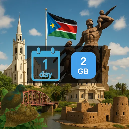 South Sudan 2GB/Day