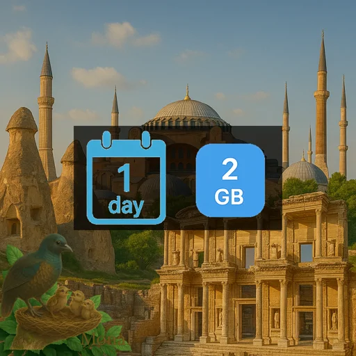 Turkey 2GB/Day FUP1Mbps Premium Unlimited