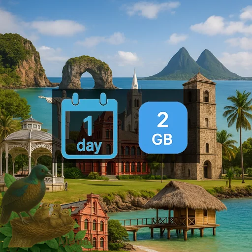 Trinidad and Tobago 2GB/Day