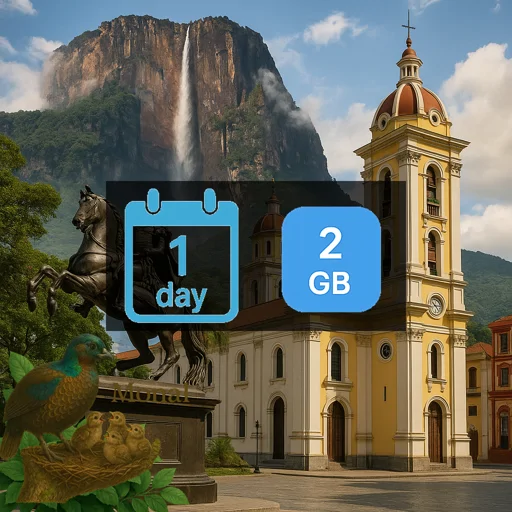 Venezuela 2GB/Day