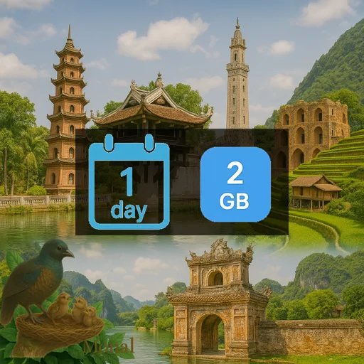 Vietnam 2GB/Day