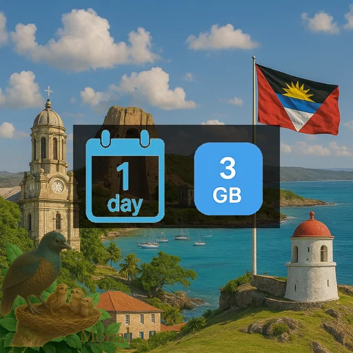 Antigua and Barbuda 3GB/Day FUP1Mbps Unlimited
