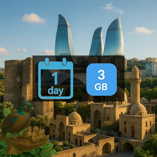 Azerbaijan 3GB/Day