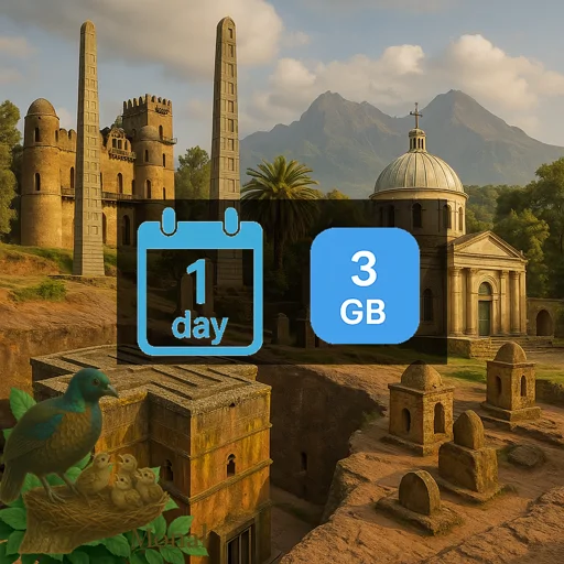Ethiopia 3GB/Day FUP1Mbps Unlimited