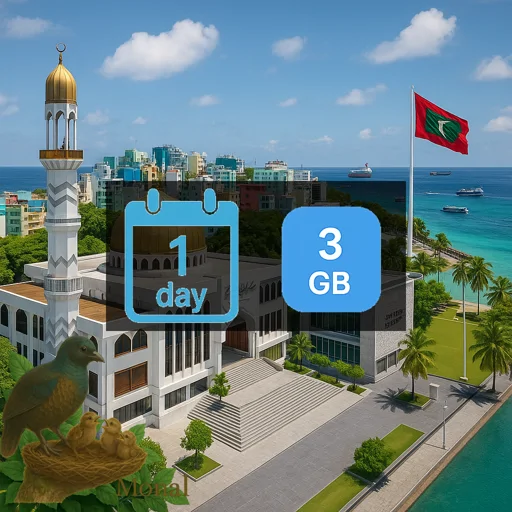 Maldives 3GB/Day Unlimited