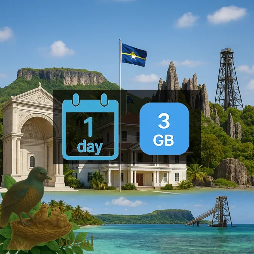 Nauru 3GB/Day