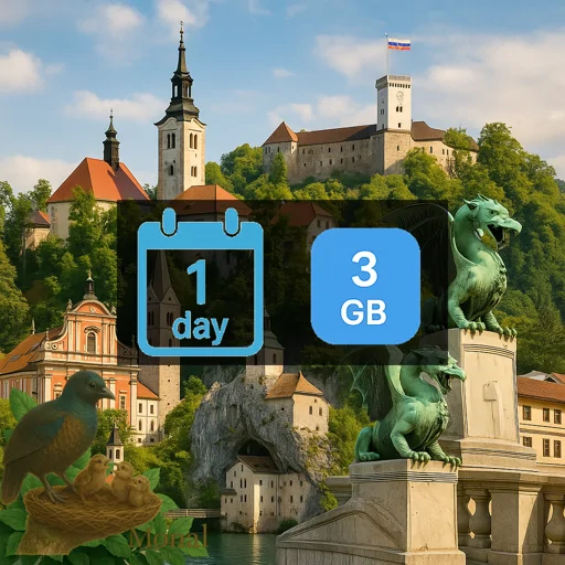 Slovenia 3GB/Day FUP1Mbps Unlimited