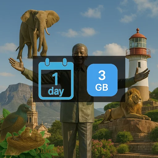 South Africa 3GB/Day FUP1Mbps Unlimited