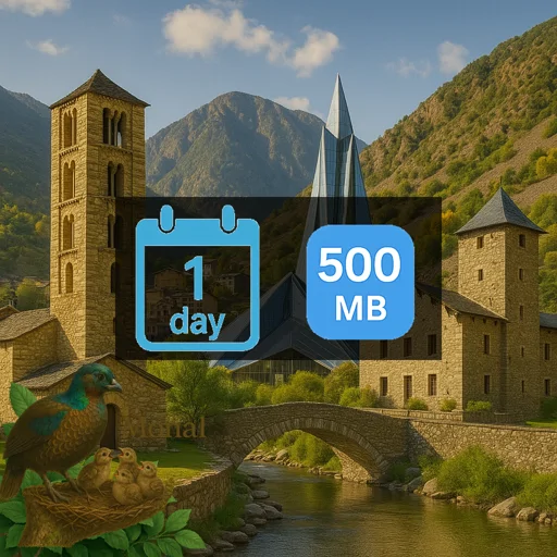 Andorra 500MB/Day