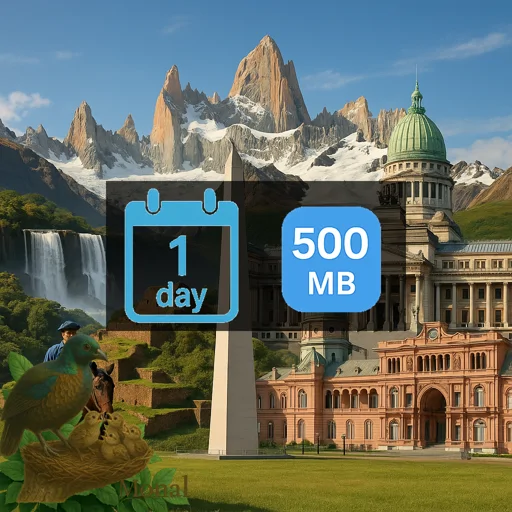 Argentina 500MB/Day