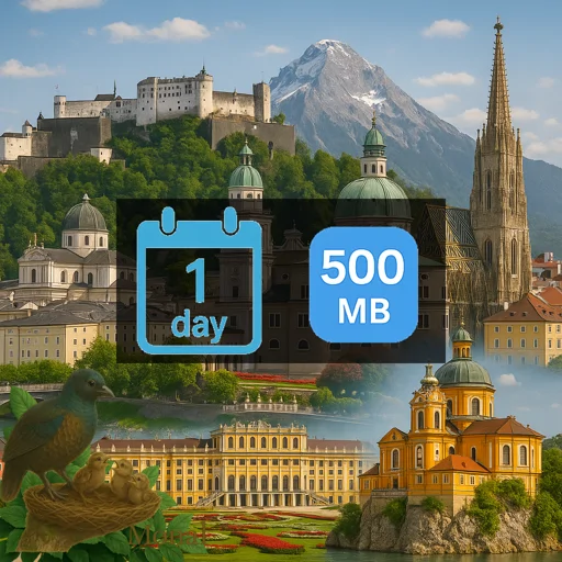 Austria 500MB/Day