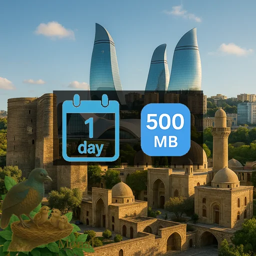 Azerbaijan 500MB/Day