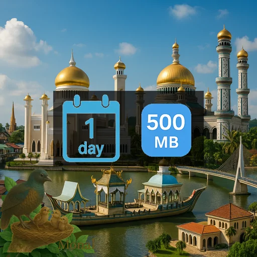 Brunei Darussalam 500MB/Day