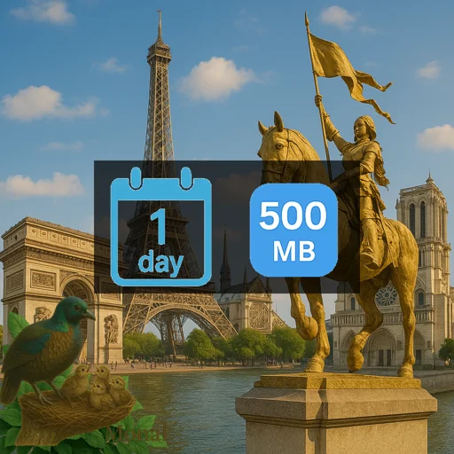 France 500MB/Day