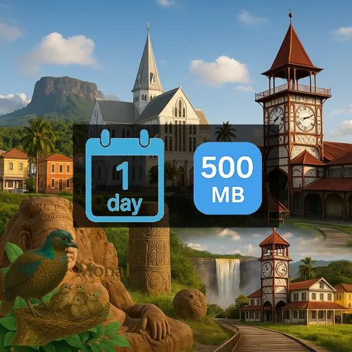 Guyana 500MB/Day Unlimited