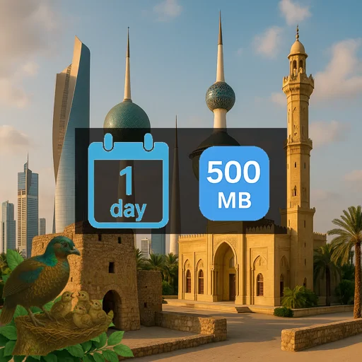 Kuwait 500MB/Day