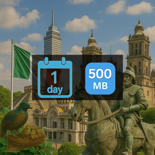 Mexico 500MB/Day