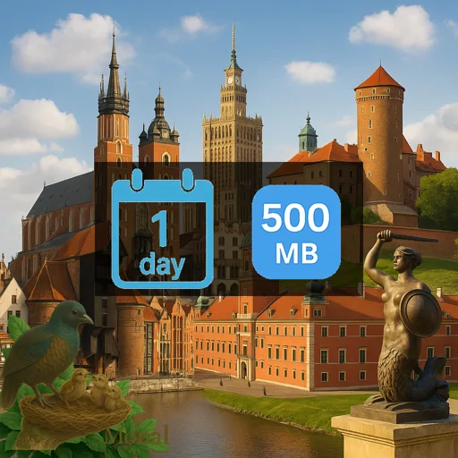 Poland 500MB/Day