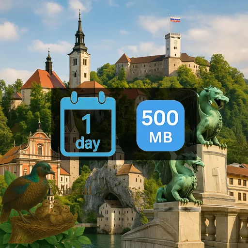 Slovenia 500MB/Day