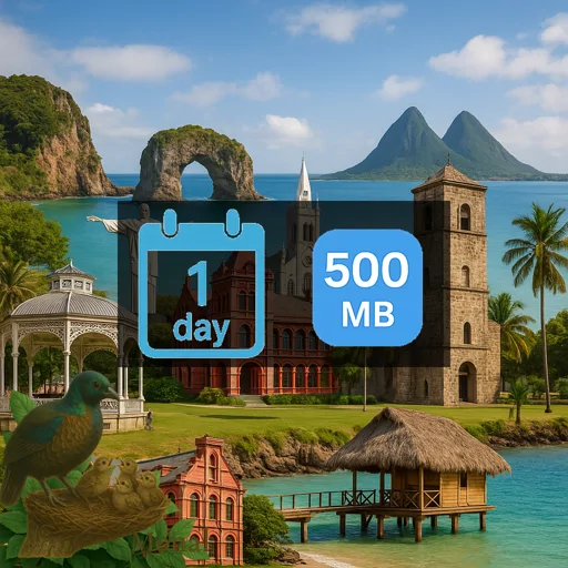 Trinidad and Tobago 500MB/Day