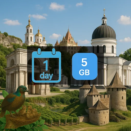 Moldova 5GB/Day Unlimited