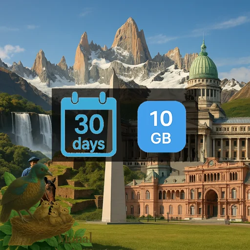 Argentina 10GB 30Days