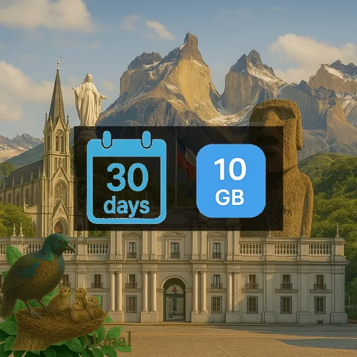 Chile 10GB 30Days