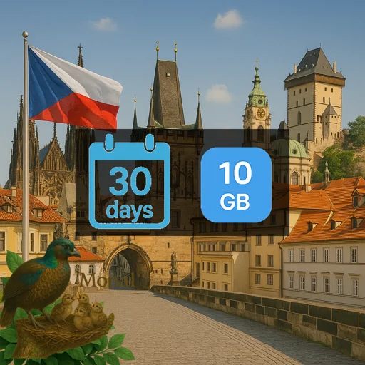 Czech Republic 10GB 30Days
