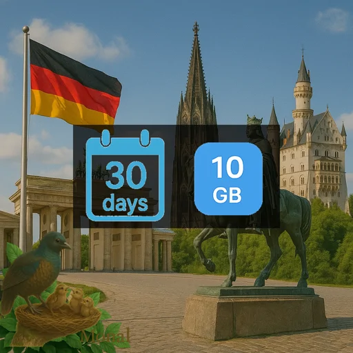 Germany 10GB 30Days