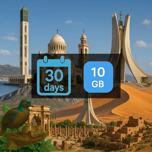 Algeria 10GB 30Days