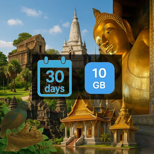 Cambodia 10GB 30Days