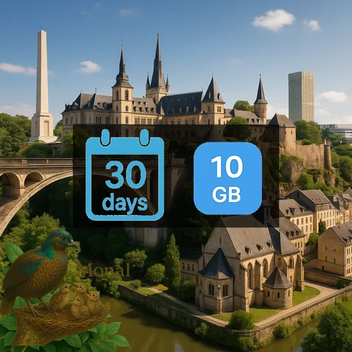 Luxembourg 10GB 30Days