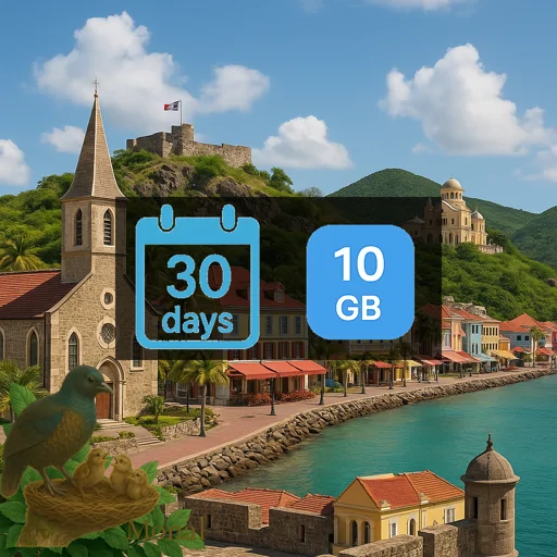 Saint Martin 10GB 30Days