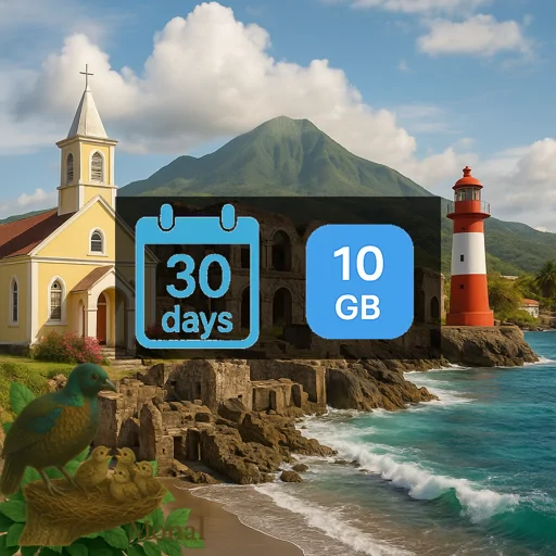 Montserrat 10GB 30Days