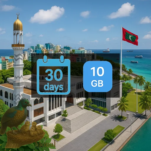 Maldives 10GB 30Days