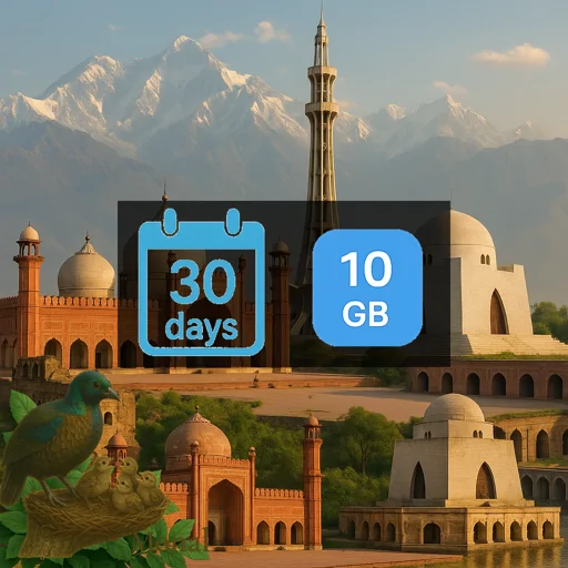 Pakistan 10GB 30Days