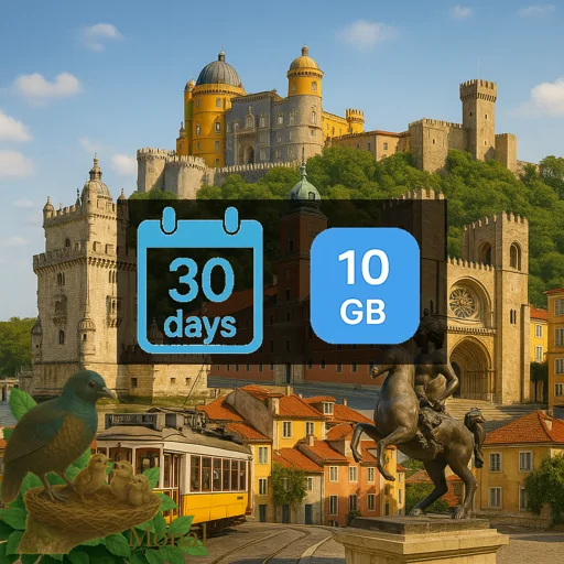 Portugal 10GB 30Days