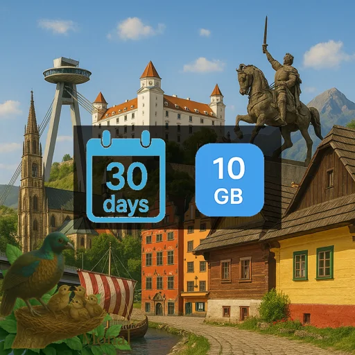 Slovakia 10GB 30Days
