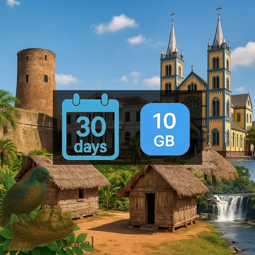 Suriname 10GB 30Days
