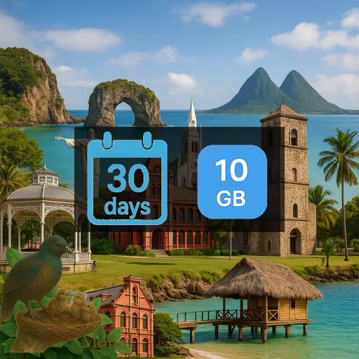 Trinidad and Tobago 10GB 30Days