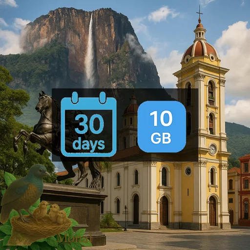 Venezuela 10GB 30Days