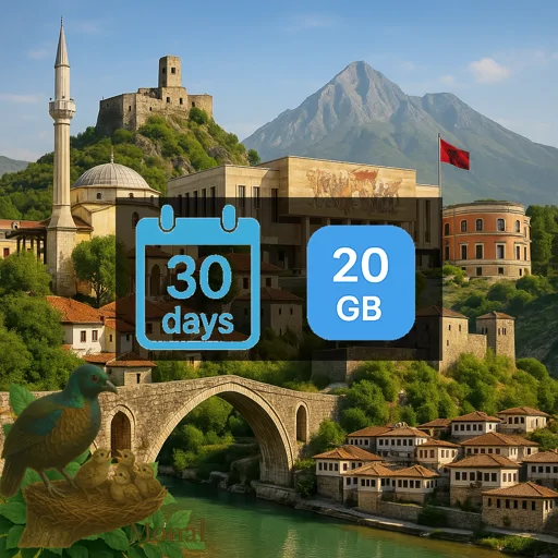 Albania 20GB 30Days