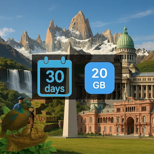Argentina 20GB 30Days